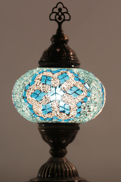 No3 Size Antique Mosaic Table Lamp